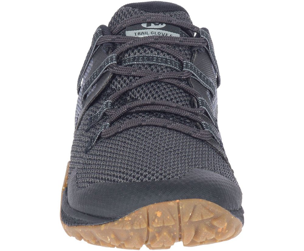 Tenis Senhora - Merrell Trail Glove 6 - Pretas - DVJ240791